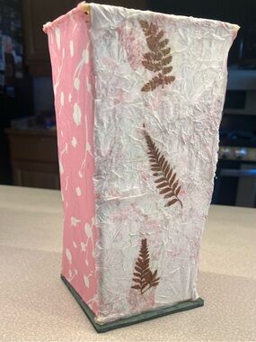 Botany themed lantern.